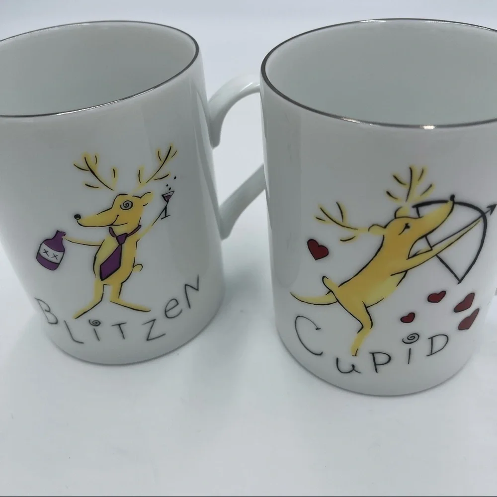 Pottery Barn euc cups